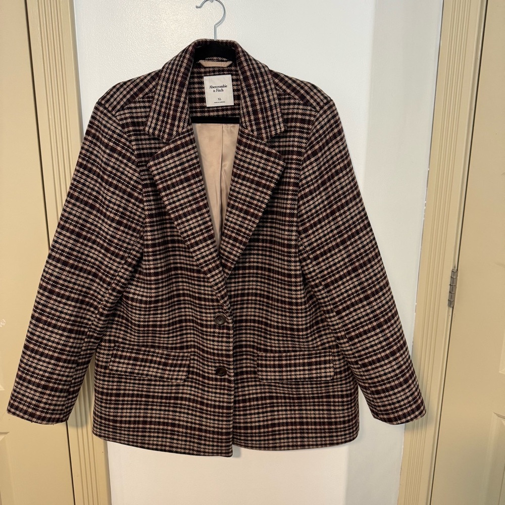 Abercrombie & Fitch Classic Wool Blazer SIZE XL
